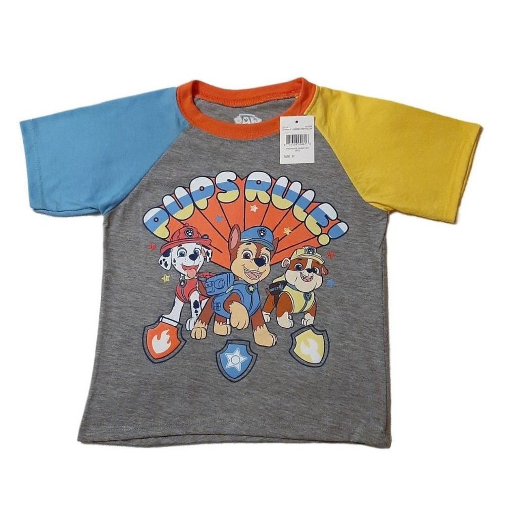 Boy's Nickelodeon Paw Patrol Short Set- Size 5T